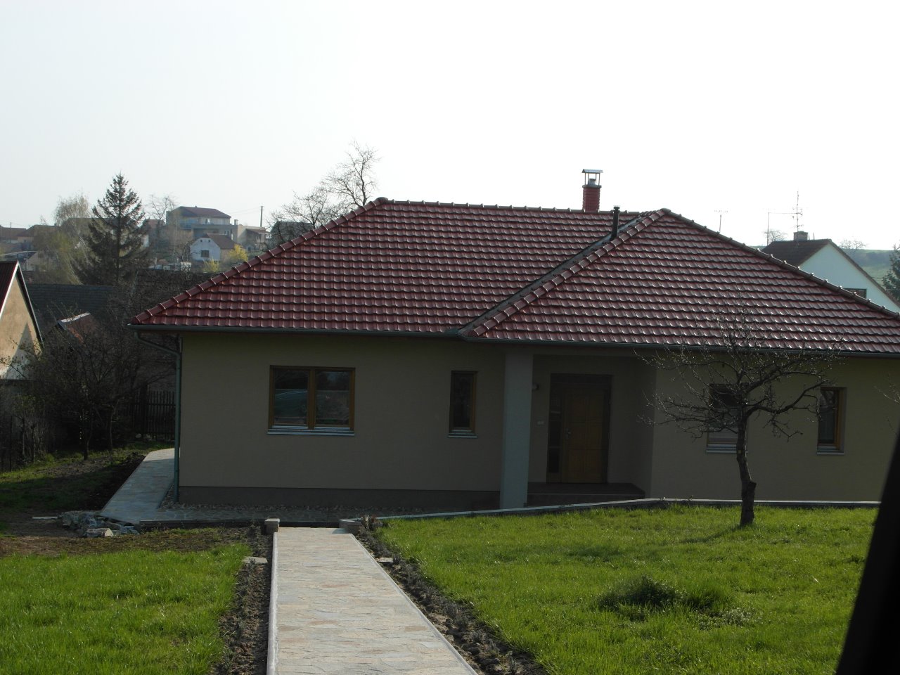 Pálená střešní krytina na realizaci Střechy Petr
